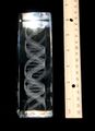 Dna Helix Crystal Statue 6 Inches In Height