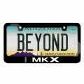 Ipick Image Made For Lincoln Mkx Black Metal License Plate Frame