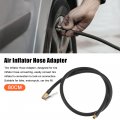 X Autohaux 80cm 31 50 Tire Inflator Pump Hose With Locking Air Chuck For Car Motorcycle