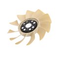 Radiator Fan Blade For Lincoln Navigator 2005 2006 White Replacement Fo3112123 And 5l1z8600ab 