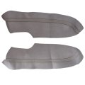 1 Pair Door Panels Armrest Leather Protector Cover Replacement For 2006-2011 Civic Sedan
