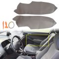 1 Pair Door Panels Armrest Leather Protector Cover Replacement For 2006-2011 Civic Sedan