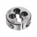 Uxcell Round Threading Dies Metric M8 X 1 25 Thread Right Hand Adjustable High Speed Steel Hss Screw Cutting Die Repair Tool