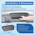 Dashboard Organizer Tray For 2019 2021 Chevy Silverado Gmc Sierra 1500 And 2020 2023 2500hd 3500hd Red Center Console Storage