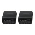 Vicue Car Power Adapter Converter 12v Household Charger Cigar Cigarette Lighter 110v-220v Ac To Dc 2pcs