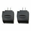 Vicue Car Power Adapter Converter 12v Household Charger Cigar Cigarette Lighter 110v-220v Ac To Dc 2pcs
