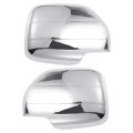 Pair Car Rear View Driver Passenger Side Mirror Cover Cap Overlay Chrome Plated For Lexus Lx470 1998-2007 Toyota Land Cruiser 