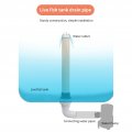 Overflow Drain Pipe Assembly Stable Water Flow Strainer Tube Bathroom Pipes Fittings Universal For Yacht Cabin Sink