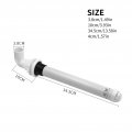 Overflow Drain Pipe Assembly Stable Water Flow Strainer Tube Bathroom Pipes Fittings Universal For Yacht Cabin Sink