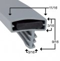 Passl A 13-1-16x28-7-16 Door Gasket Size 32 1 4 X 78 3 Kolpak Seal For Cooler Or Freezer A Compatible With Refrigeration