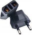 5 Pack Eu European Kr Plug Adapter Toptekits Travel Adapters From America To Europe Outlet Adaptor Black 4 8mm