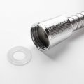 Uxcell Nylon Flat Washers M12 20mm Od 12mm Id 1mm Thickness Sealing Gasket For Faucet Pipe Water Hose Clear Pack Of 50