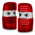 Amerilite Crystal Red Led Replacement Brake Tail Lights Set For 2000-2006 Chevy Tahoe Suburban Gmc Yukon Passenger And Driver