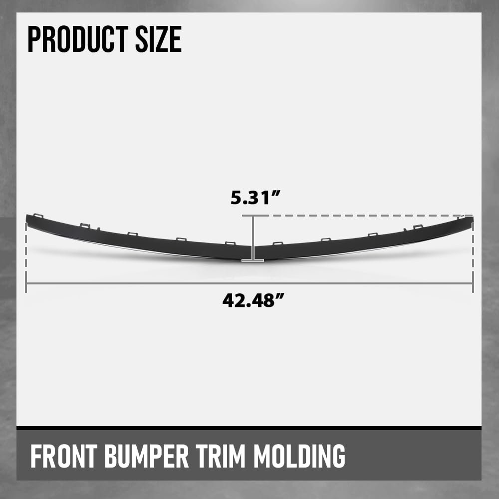Front Bumper Face Bar Trim Molding Step Pad For Benz E43 Amg 4matic 2017 2018 Glossy Black Fits Models With Styling And Night