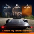 Led Trailer Steel Box Kit For Truck W 6 Oval Tail Light 2 Marker Lamp Clear Lens Luces Traserasassembly