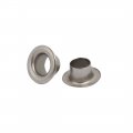 Uxcell 500pcs 4mm Inner Dia 201 Stainless Steel Eyelet Grommets Kit W Washer For Leather Canvas Clothes Shoes