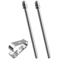 2x Titanium Alloy Fine Pencil Nibs Replacement Compatible For Wacom One Creative Pen Fits Dtc133w0a Galaxy Tab S8 S7 Stylus No 