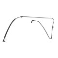 Windshield Washer Hose For Chevy Traverse 2009 To 2017 Black Curved Plastic Rubber Tubing 0 213 In Outside Diameter 