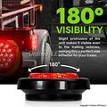 Ols 2pc Round 10 Led Clearance Light In 1 Reflector Polycarbonate Leds D O T Certified 2 Side Marker For Trucks And Trailers 