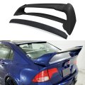 Jdm Mug Rr Style Trunk Spoiler Wing Rear Window Roof Compatible With 2006-2011 Honda Civic Fa 4 Door Sedan