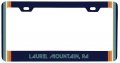 Laurel Mountain Pennsylvania Car Metal License Plate Frame Retro Design 