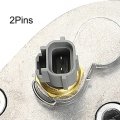 X Autohaux Aluminum Alloy Thermostat Assembly With Housing Sensor Ford For Mustang 4 0l 2005 2006 2007 2008 2009 2010