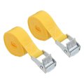 2 Pcs Lashing Strap With Buckle 1 X 6 5 Ft Adjustable Cam Tie Down Cinch Straps Heavy Duty Load Up To 330 Lbs For Motorcycle 