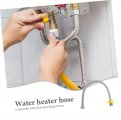 Veemoon 2pcs Bellows Copper Still Water Supply Line 1 Inch Hot Heater Hose Corrugated 2 Iron Pipes Fitting Moonshine Faucet