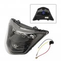 Topteng Front Headlight Cover Lens Headlamp Protector Smoke Color For Yamaha Lc135-v1 Lc135 V1