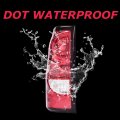 Pit66 Tail Lights For 2003 2004 2005 2006 Chevy Silverado Rear Light Assembly Pickup Driver And Passenger Side Red Clear Lens