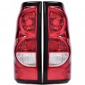 Pit66 Tail Lights For 2003 2004 2005 2006 Chevy Silverado Rear Light Assembly Pickup Driver And Passenger Side Red Clear Lens