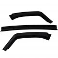 Ocpty 3pcs Pp Car Front Bumper Spoiler Lip Fit For 2016-2021 Honda Civic Hatchback Si Models