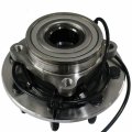 Motorbymotor 515063 Front Wheel Hub Bearing Assembly 4wd With 4-wheel Abs 8 Lugs Fits For 2000-2002 Dodge Ram 2500 3500 