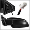 To1320319 Oe Style Powered Turn Signal Driver Left Side View Door Mirror Compatible With Toyota Highlander 14-17