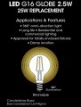 Satco S9870 Candelabra Bulb In Light Finish 3 19 Inches Base Clear