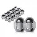 A-premium 20pcs M12-1 25 Wheel Lug Nuts Compatible With Asuna Sunrunner Chevrolet Tracker Gmc Honda Accord Civic Pontiac Subaru