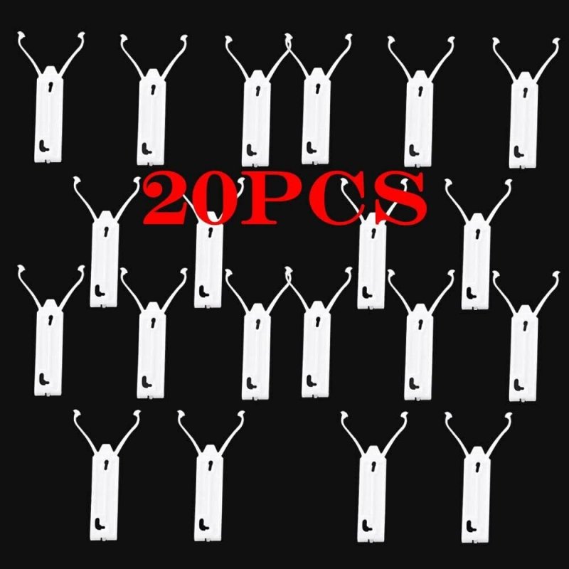 Teamwill 20pcs Wide Chrome Fender Door Quarter Trim Molding Clip Retainer For 80-90 Caprice