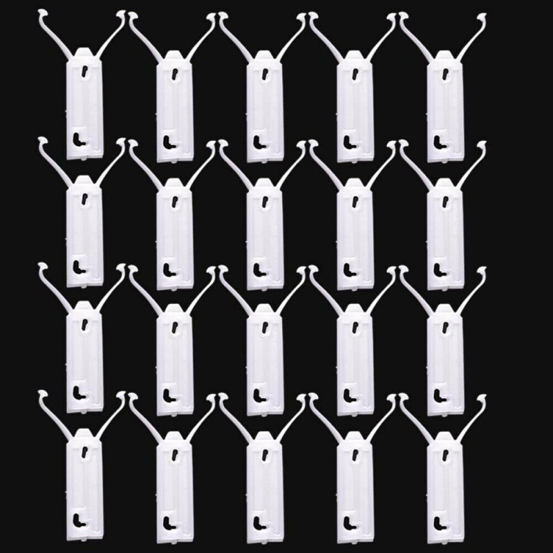 Teamwill 20pcs Wide Chrome Fender Door Quarter Trim Molding Clip Retainer For 80-90 Caprice