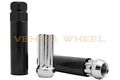 Venum Wheel Accessories 20 Vnm Spline Locking Lug Nuts 9 16 -18 Chrome Lugs For Ram 1500 2002-2011 Includes 2 Socket Keys 