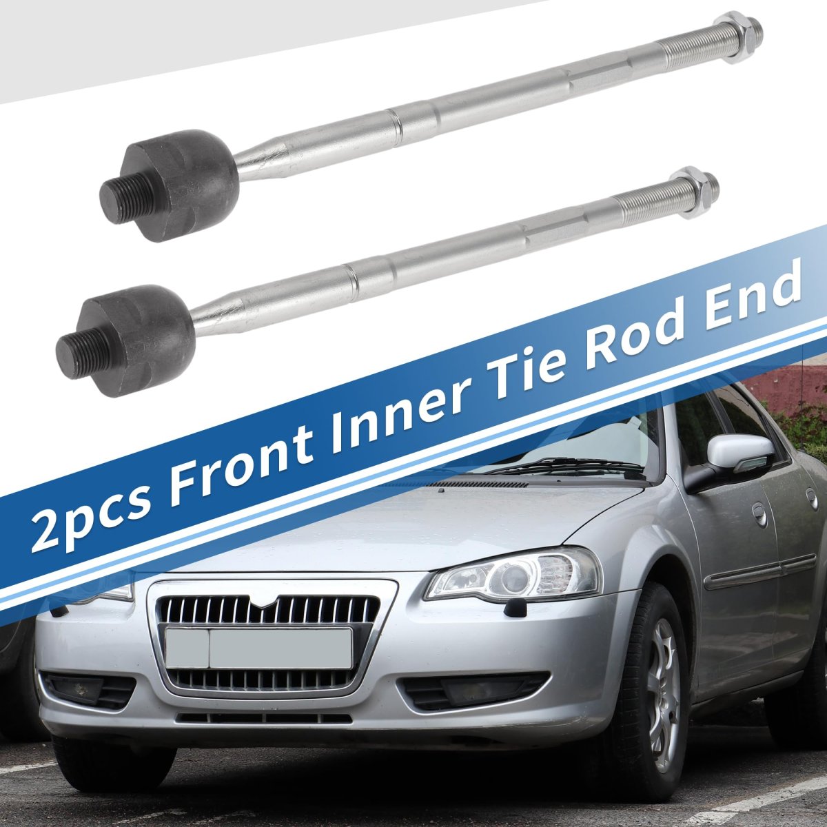 2 Pcs Front Inner Tie Rod Ends Kit Suspension Steering End For Dodge Charger 2015-2022 Chrysler 300 No Ev801301
