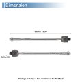 2 Pcs Front Inner Tie Rod Ends Kit Suspension Steering End For Dodge Charger 2015-2022 Chrysler 300 No Ev801301