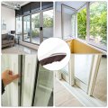 Uxcell Weather Stripping Brush 10ft L X 35 W 0 9 H Self-adhesive Seal Weatherstrip Sweep Brown For Door Window