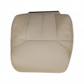 Secosautoparts Driver Top Lean Back Perforated Leather Seat Cover Tan Compatible With Ford F150 2009 2010 2011 2012 2013 2014