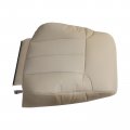 Driver Top Lean Back Perforated Leather Seat Cover Tan For Ford F150 2009 2010 2011 2012 2013 2014