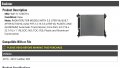 Radiator With Transmission Oil Cooler Compatible 2010-2016 Cadillac Srx 3 0l V6 From 6 7 2010