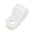 Baomain R-type Cable Clamp 5 16 Inch White Uc-1 Pack Of 100
