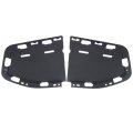 Bumper Grille Pair For Bmw 430i 440i 2017 2018 2019 Front Outer M Sport Line Textured Black Plastic Replacement 51118054549 