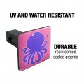 Cute Octopus Tentacles Ocean Tow Trailer Hitch Cover Plug Insert