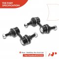 A-premium Set Of 10 Front Rear Sway Bar Link Lower Ball Joint Inner Outer Tie Rod End Compatible With Chrysler Sebring
