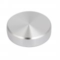 Uxcell 4pcs 30mm Dia 8mm Thickness M6 Thread Aluminum Disc Hardware For Glass Table